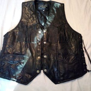 Navarre Leather Vest Size XL